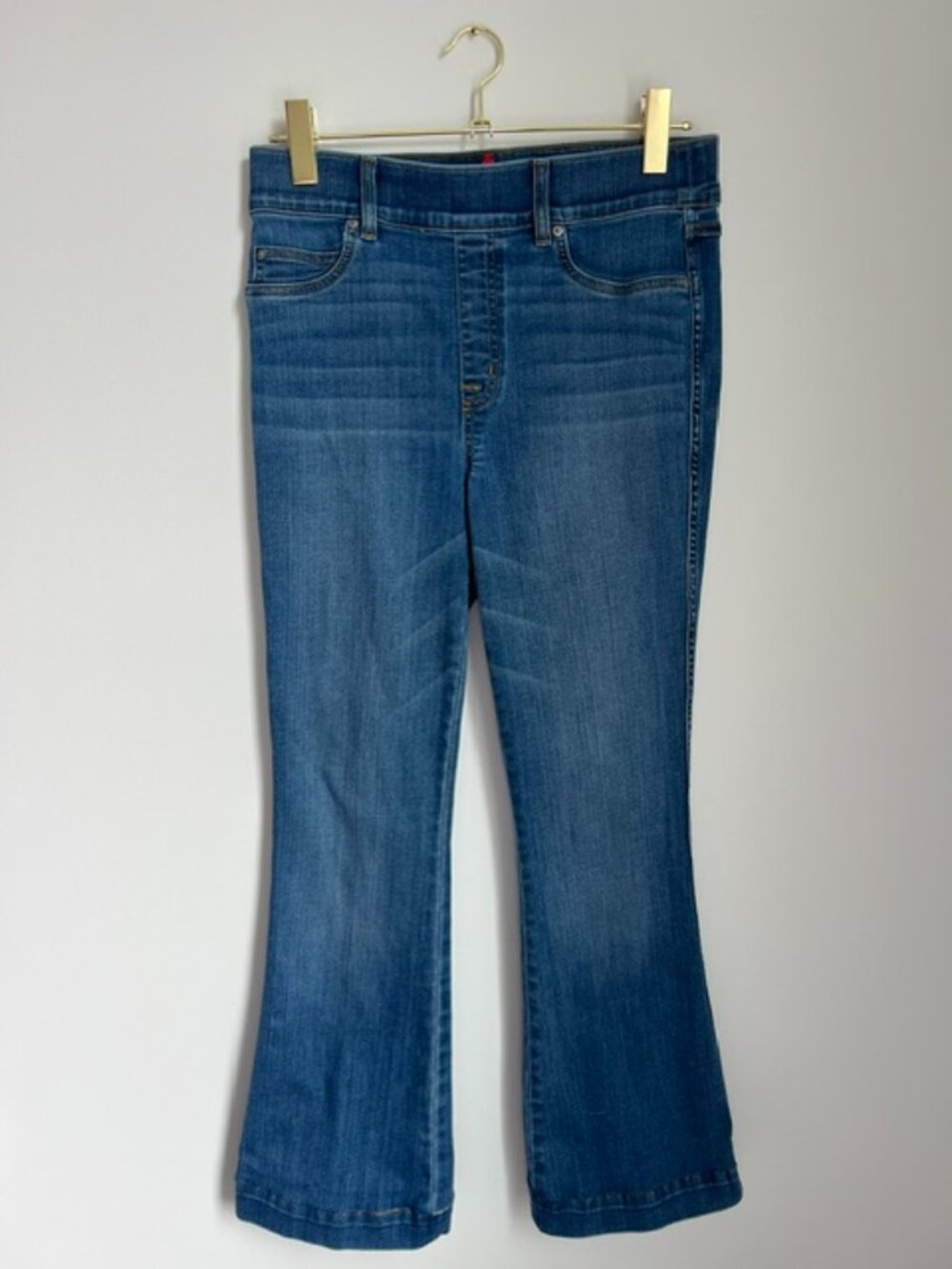 SPANX | Vintage Indigo Pull-on Stretch Denim Jeans #20456R Size Medium